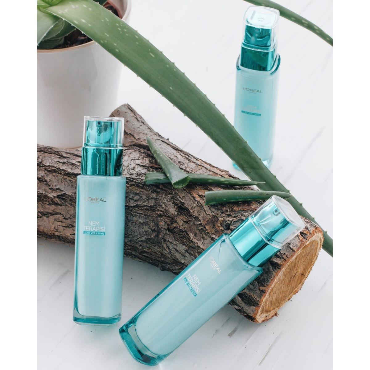 L'Oreal Paris Nem Terapisi Aloe Vera Face Moisturizer for Dry & Sensitive Skin - 2.37 fl oz