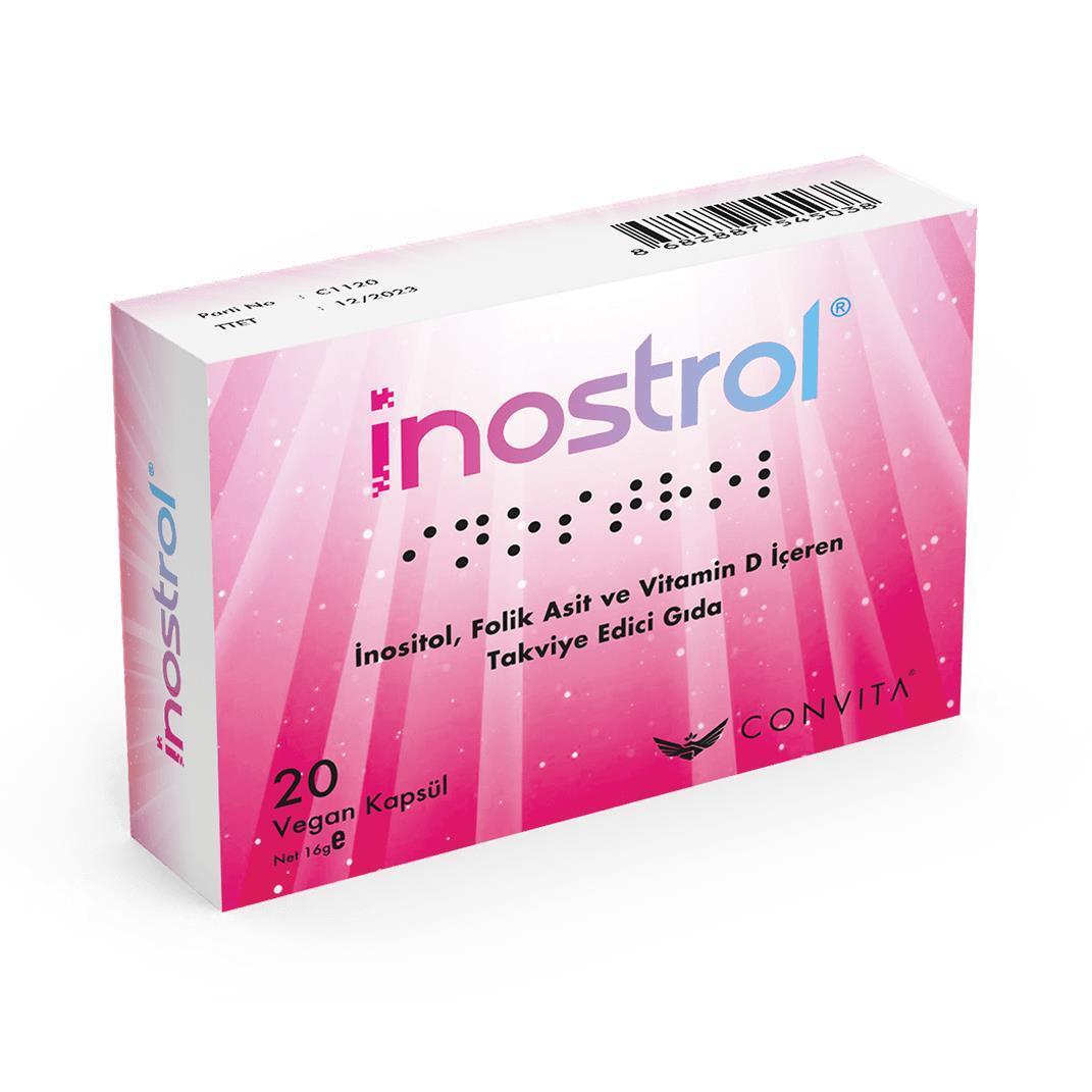İnostrol Dietary Supplement Capsules - 20 Count for Nutritional Support and Wellness
