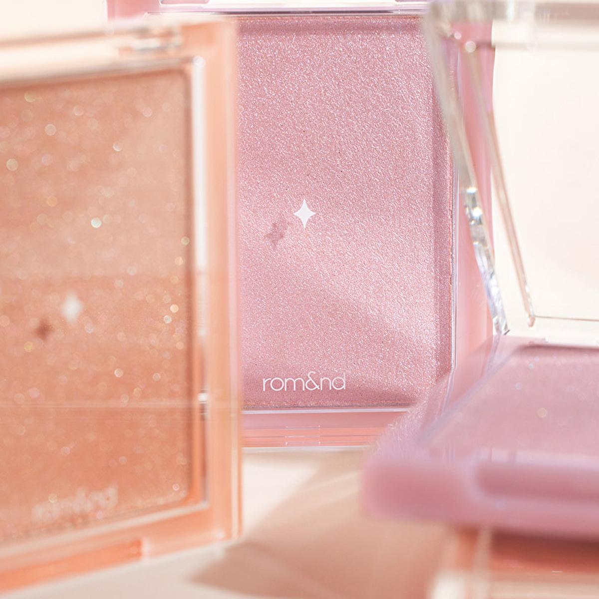 rom&nd See-Through Veillighter Highlighter for Natural Glow - Buildable, Lightweight Makeup