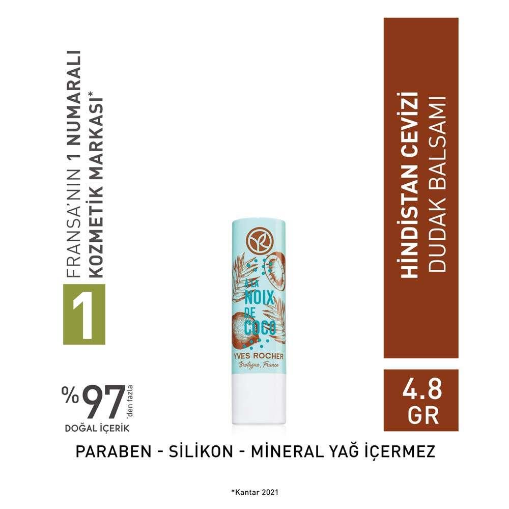 The Body Shop Coconut Lip Balm - Moisturizing, Natural, and Hydrating Lip Care for Dry Lips