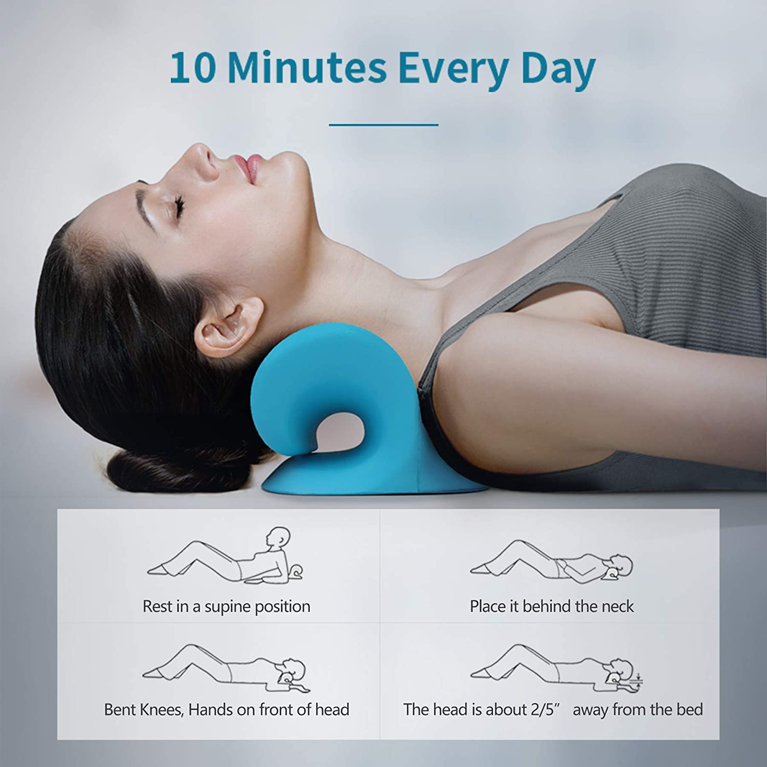 Bronze Apple Neck Cloud for Neck Pain Relief