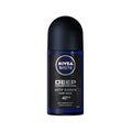 Nivea Men Deep Dimension Roll-On Deodorant 50ml - Long Lasting Protection for Men