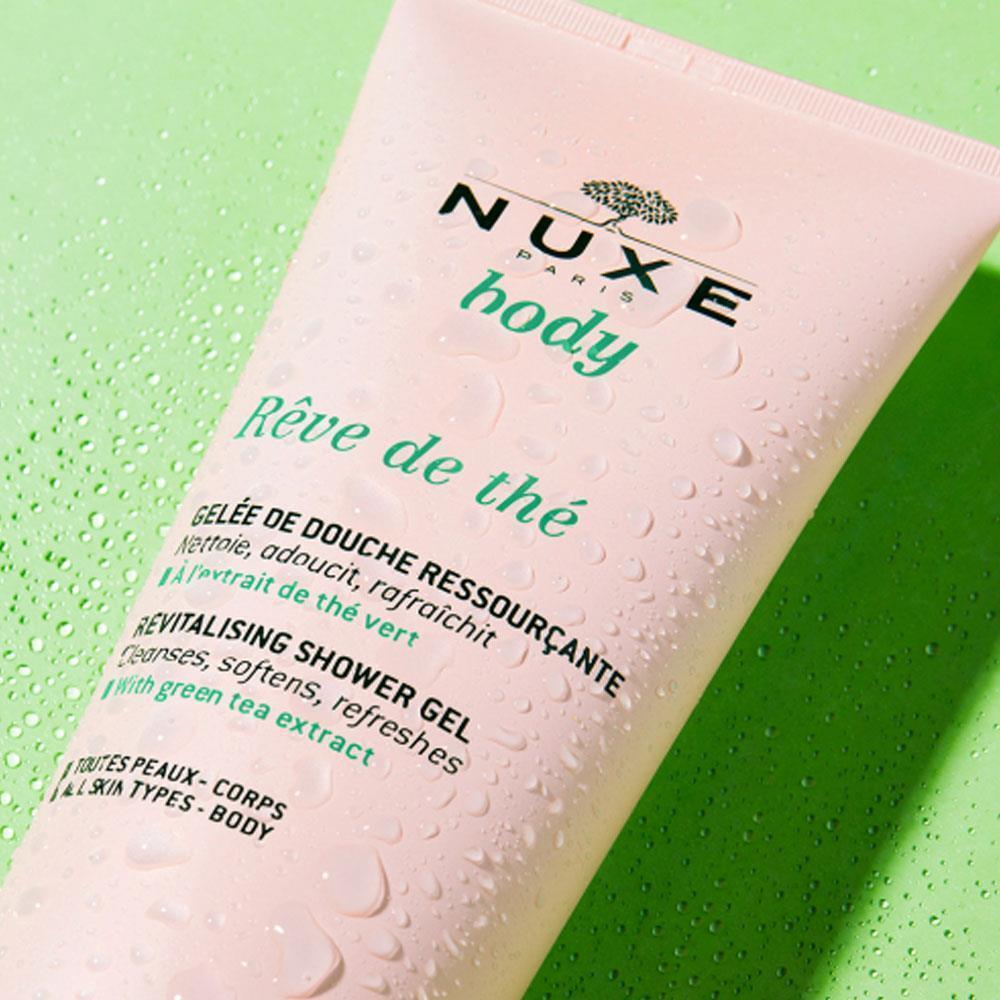 Nuxe Body Reve De The Revitalising Shower Gel - Natural, Energizing Fragrance & Gentle Skincare