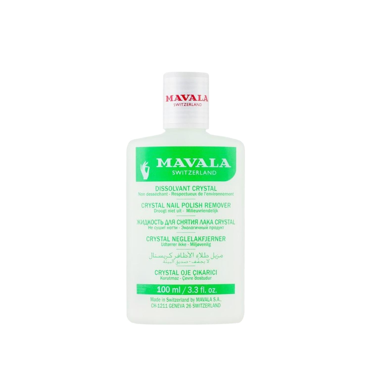 Mavala 100ml Crystal Nail Polish Remover - Effective, Gentle & Easy to Use