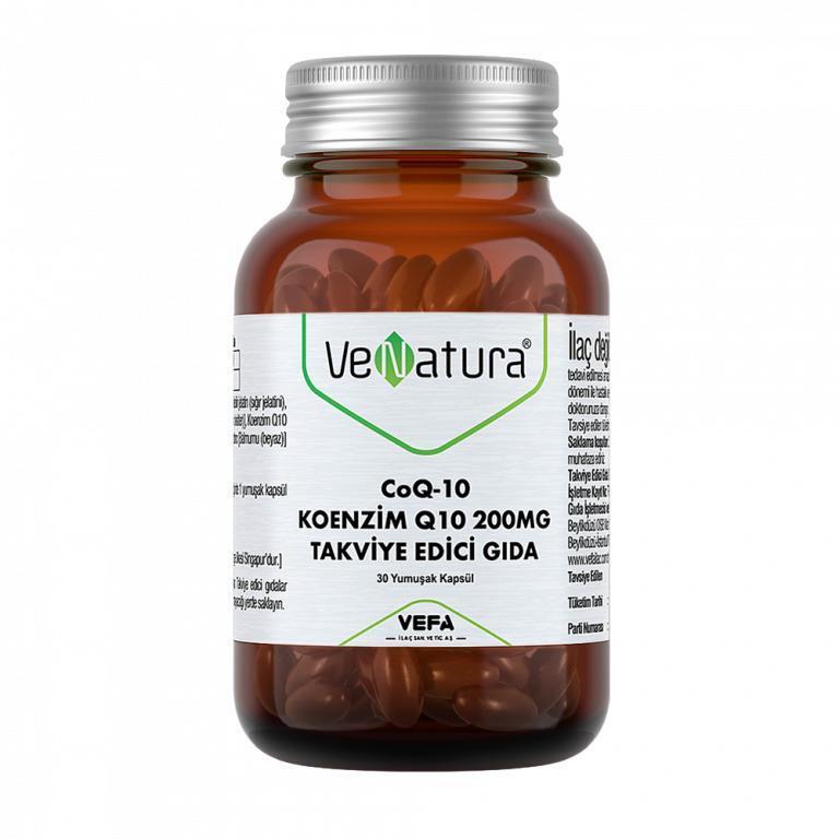 VeNatura Coenzyme Q10 200mg - 30 Soft Capsules