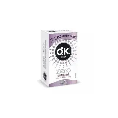 Okey Zero Extreme Adult Diapers - High Absorbency, Comfortable, Bulk Pack of 20