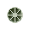 Oioi River Green Silicone Muffin Pan - 8-Section Non-Stick Cake Mold for Perfect Muffins & Easy Baking, Oven & Freezer Safe