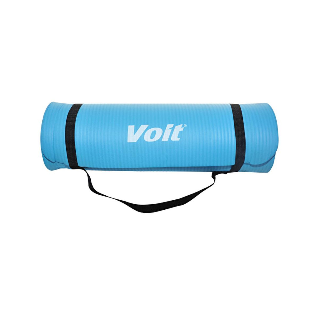 Voit Blue Yoga Mat 1.5 cm Thick - Comfortable Non-Slip Surface for Yoga Practices