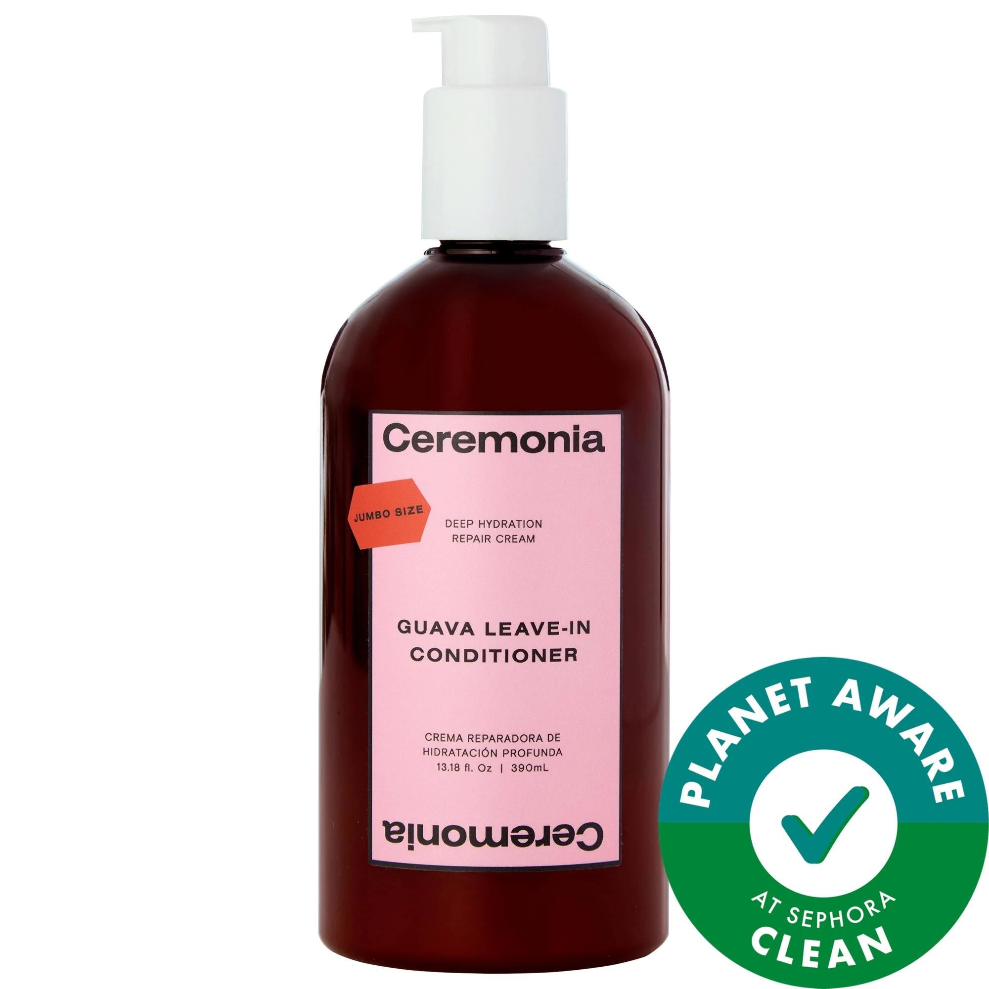 Guava Hydrating Leave-In Conditioner - Vegan, Gluten-Free Hair Repair with UV Protection