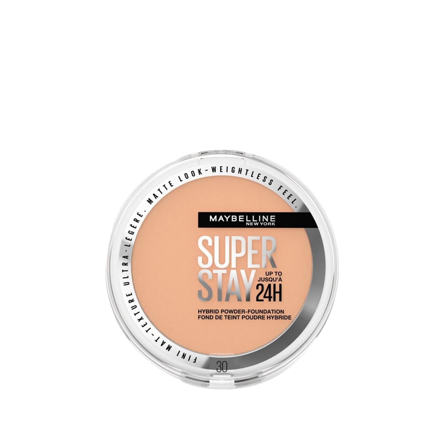 Maybelline New York Superstay Hybrid Powder Foundation - Long Lasting Coverage, Affordable Makeup