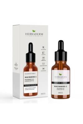 Herbaderm Niacinamide-G Super Serum 30ml - Anti-Aging, Brightening, and Acne-Prone Skin Care