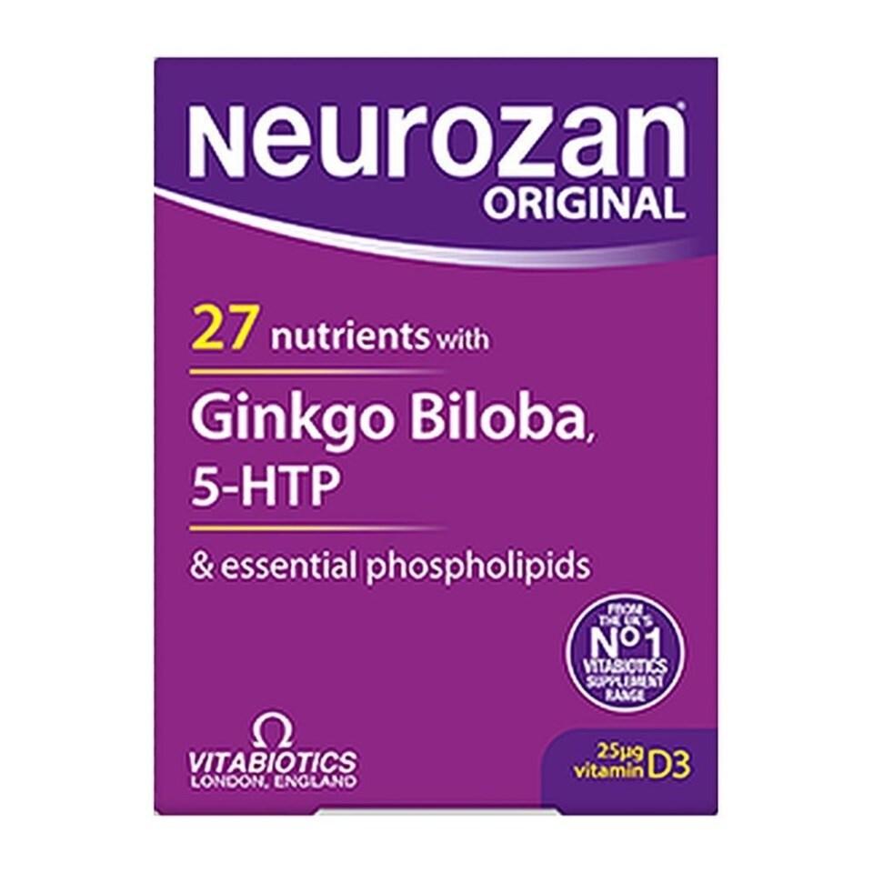 Vitabiotics Neurozan Dietary Supplement Tablets - 30 Count