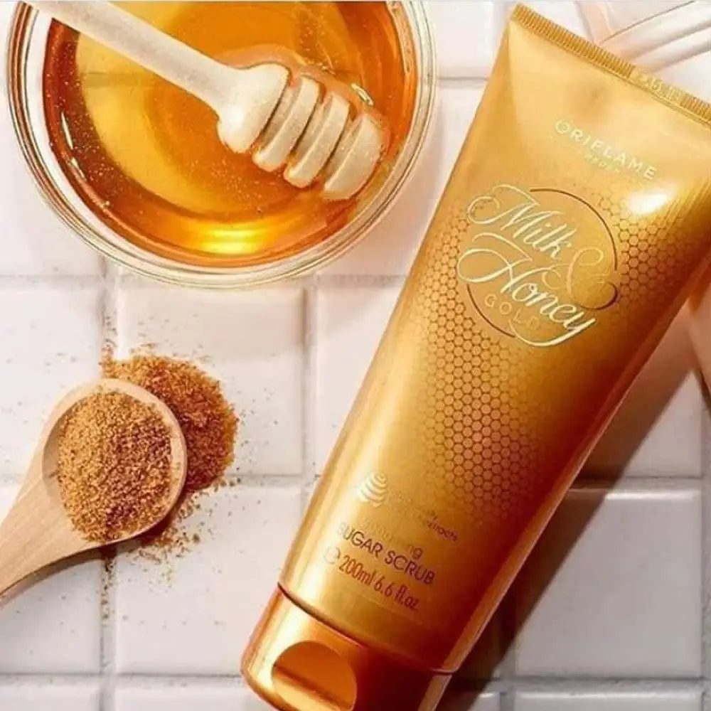 Oriflame Sweden Milk And Honey Gold Set Scrub, 400 Ml