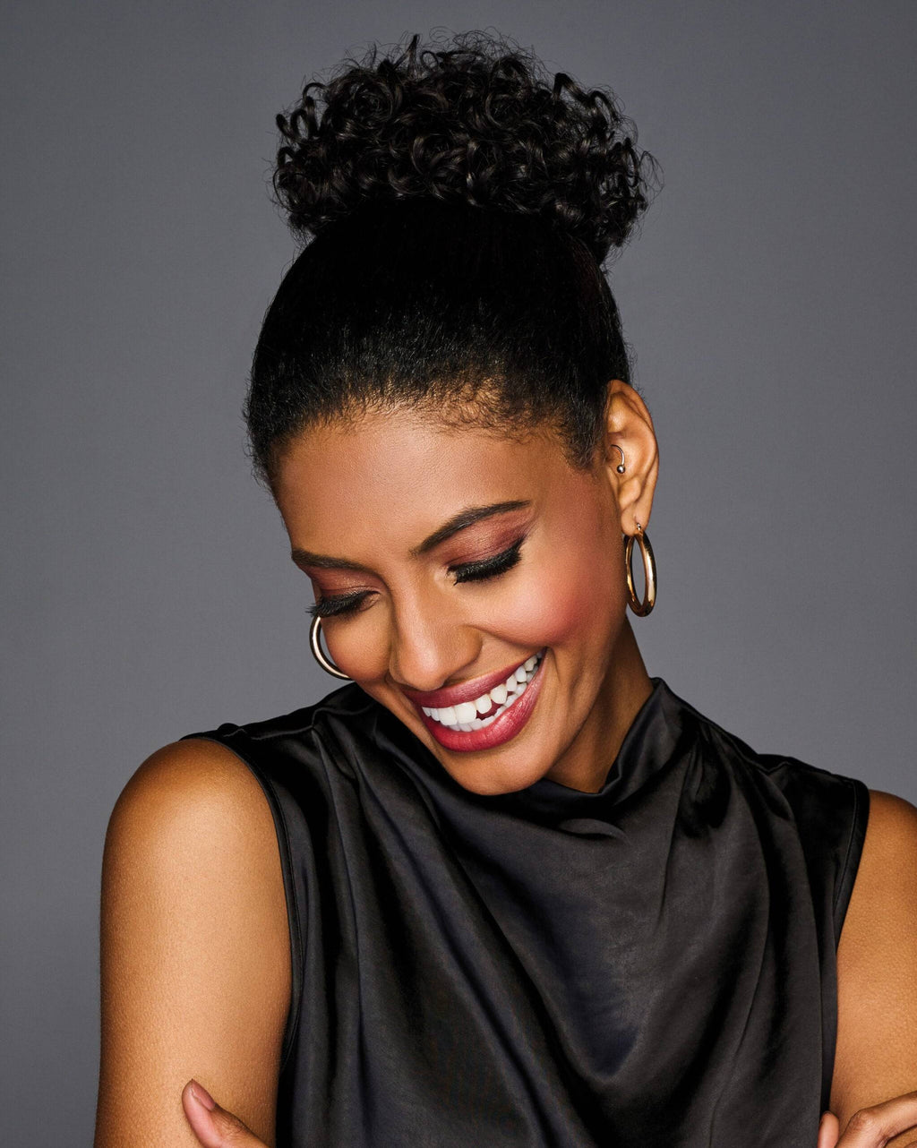 Hairdo Coily Wrap Hairpiece, R2 Ebony