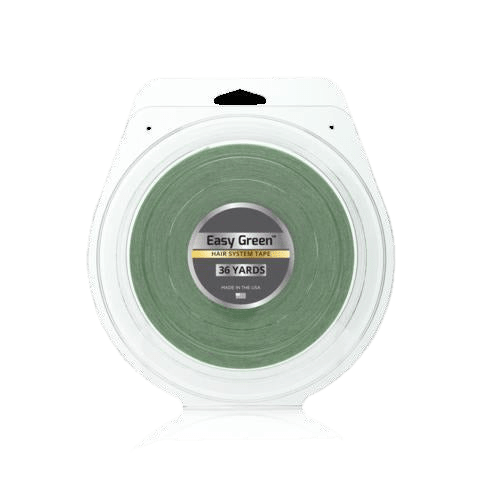 Walker Tape Easy Green Wig Tape Roll, 1/2 in x 3 yd