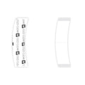 Walker Tape Super Stick Contour Tape C, 36 pc