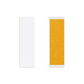 Walker Tape German Brown Straight Strips, 1 in x 3 in 36 pc