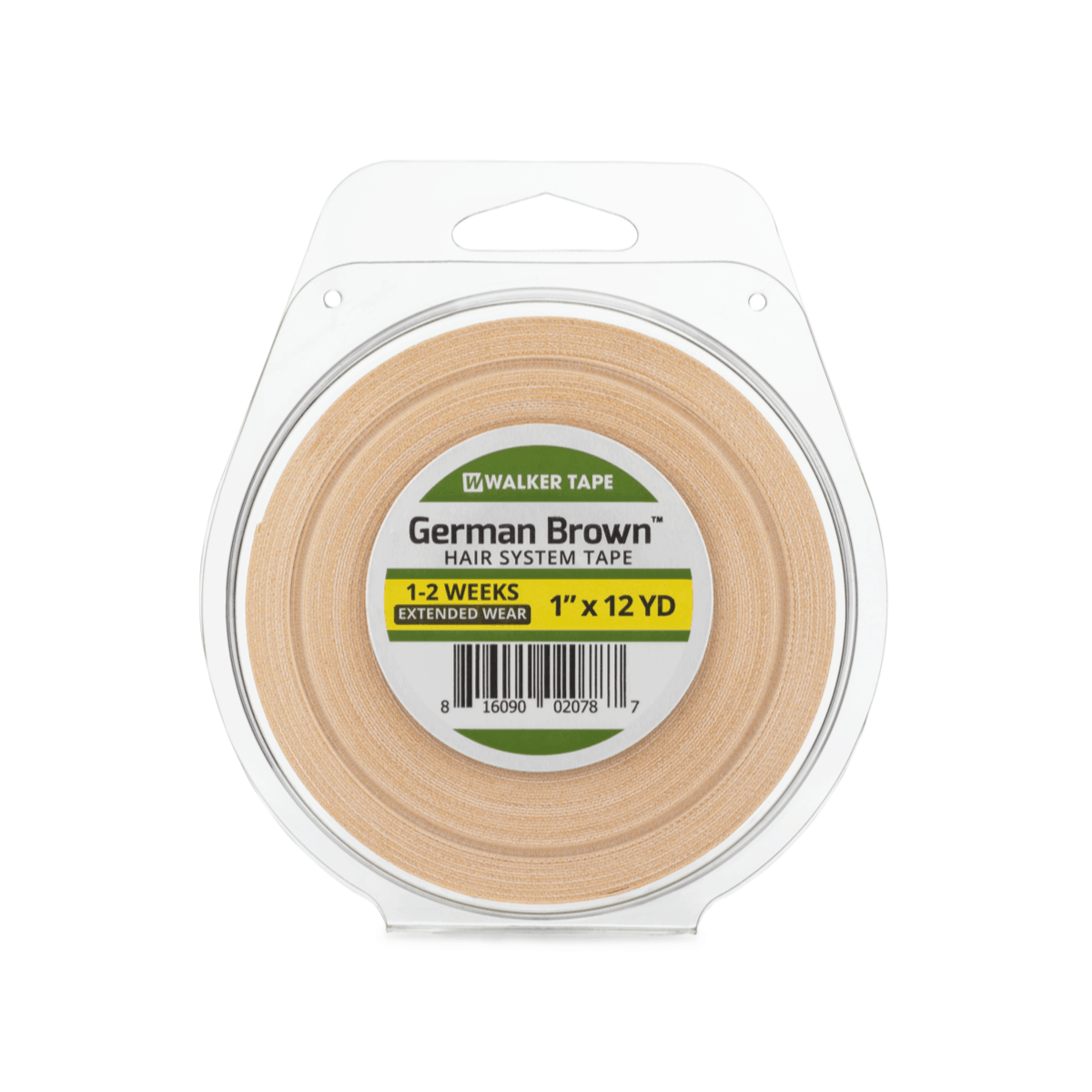 Walker Tape German Brown Liner Cloth Tape, 1/2 in x 12 yd