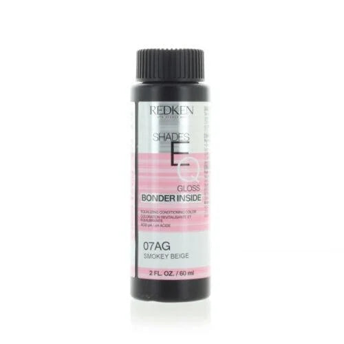 Redken Shades EQ Bonder Inside Gloss 07AG Smokey Beige, 2 oz