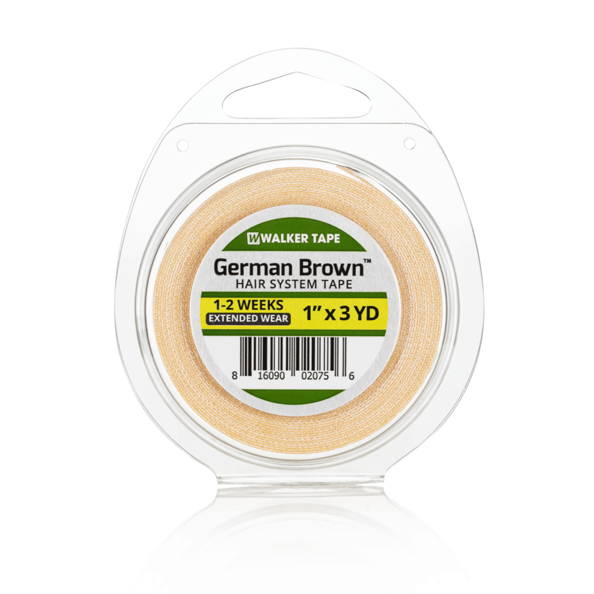 Walker Tape German Brown Liner Cloth Tape, 1 in x 3 yd