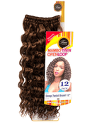 Femi Collection Mambo Twin Open Loop Deep Twist Braid 12 in, Color OET1B/30