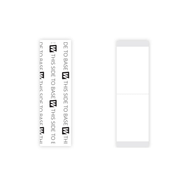 Walker Tape 1522 Clear Straight Strips 36 Pack, 1 x 3 in
