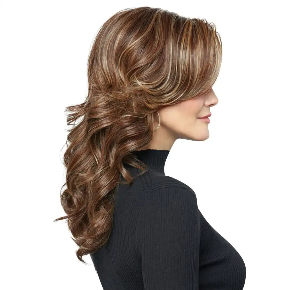 Raquel Welch Stroke of Genius Wig, SS17/23 SS Iced Latte Macchiato