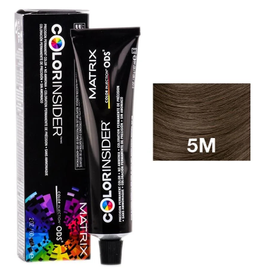 Matrix ColorInsider Permanent Hair Color 5M Medium Brown Mocha – 2 oz