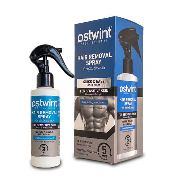 Ostwint Sensitive Skin Hair Removal Spray for Smooth Skin 150 ml
