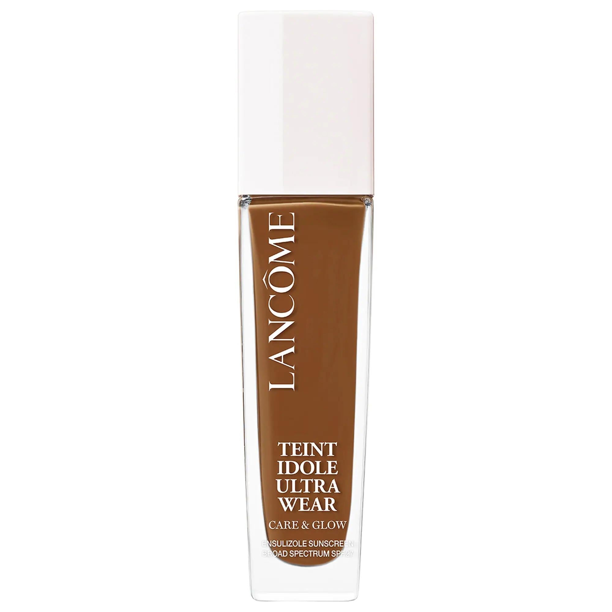 Lanc™me Teint Idole Ultra Wear Care & Glow Foundation: 24H Transfer-Resistant, Hydrating Hyaluronic Acid Foundation for Sensitive Skin, SPF 27 & Natural Glow