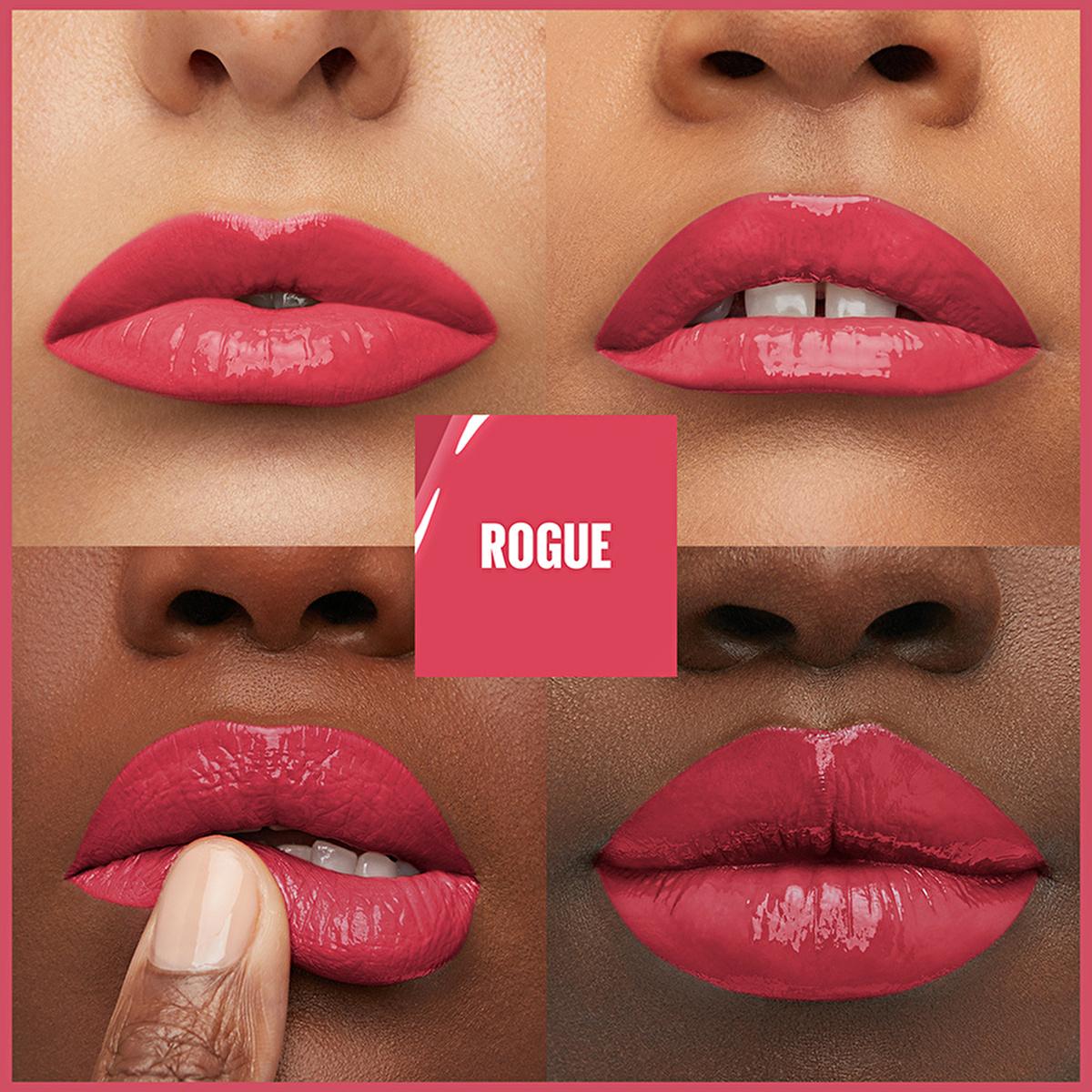 Maybelline New York Super Stay Vinyl Ink Liquid Lipstick - Long-Lasting, Smudge-Proof, High Gloss Finish - 145 Rogue