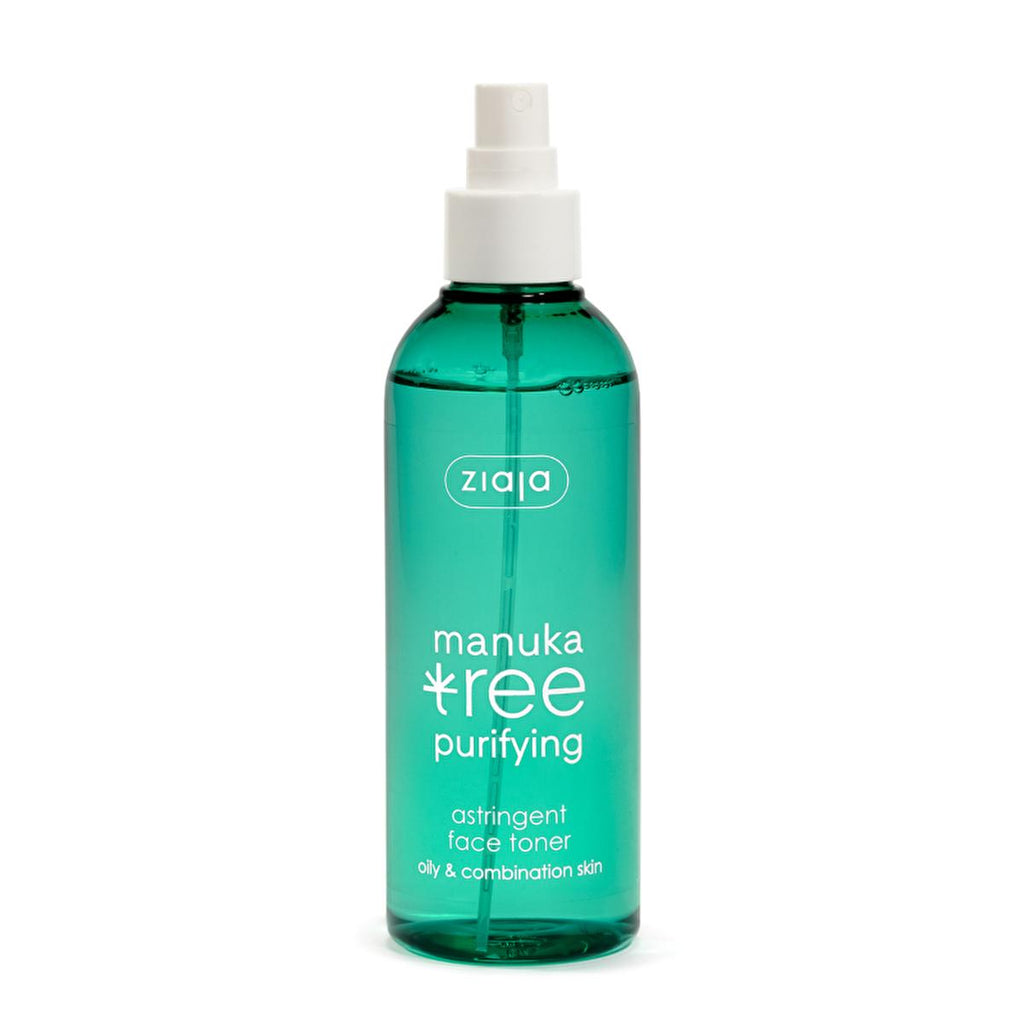 Ziaja Manuka Acne-Prone Skin Tightening Toner 200ml - Natural, Vegan, For Oily Skin