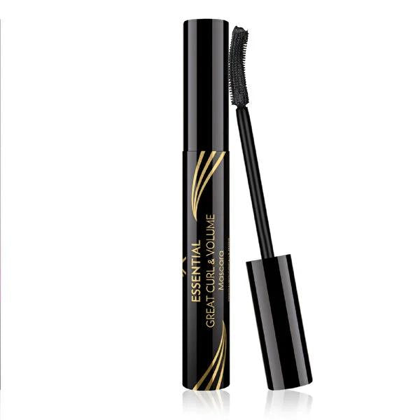 Golden Rose Curl & Volume Mascara 9ml - Long-Lasting, Black, Voluminous Lashes