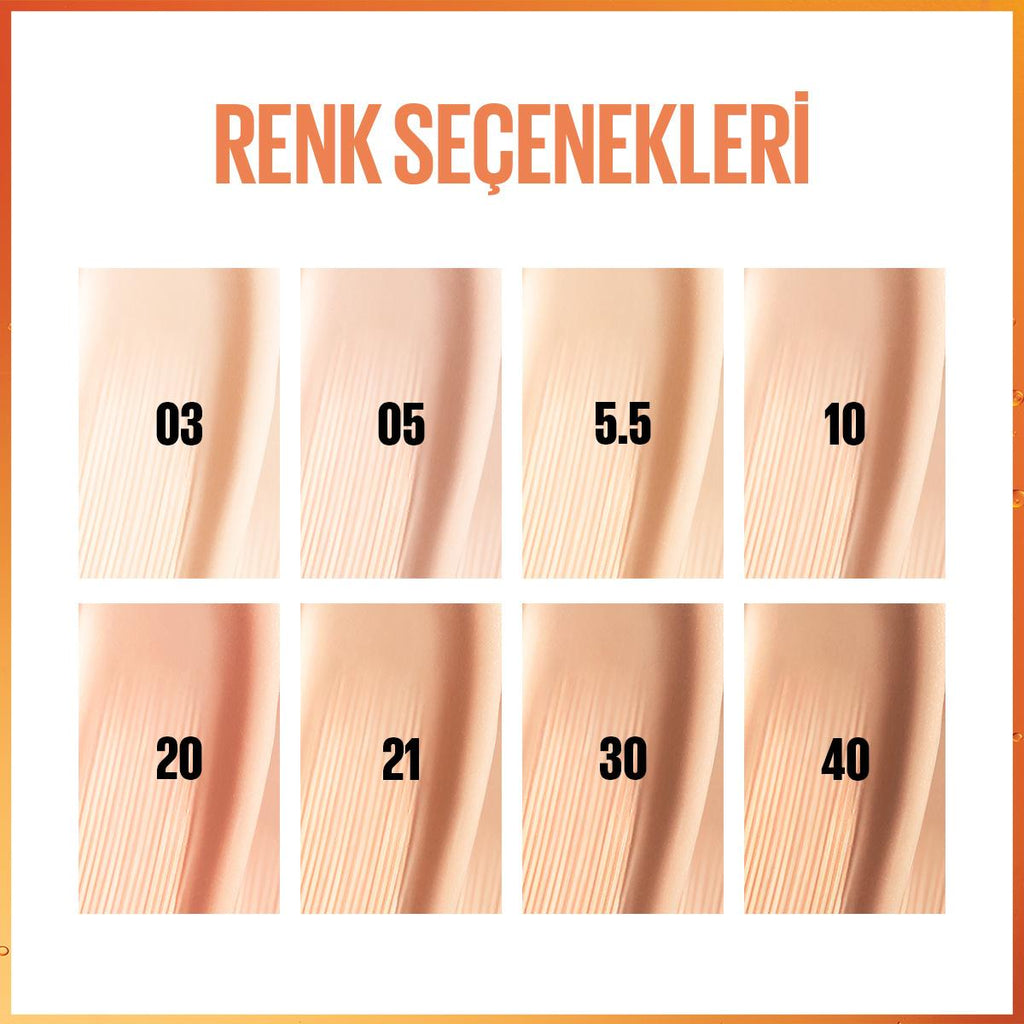 Maybelline Super Stay Skin Tint Foundation: Vitamin C for Radiant, Healthy Skin & Long-Lasting Complexion Perfection