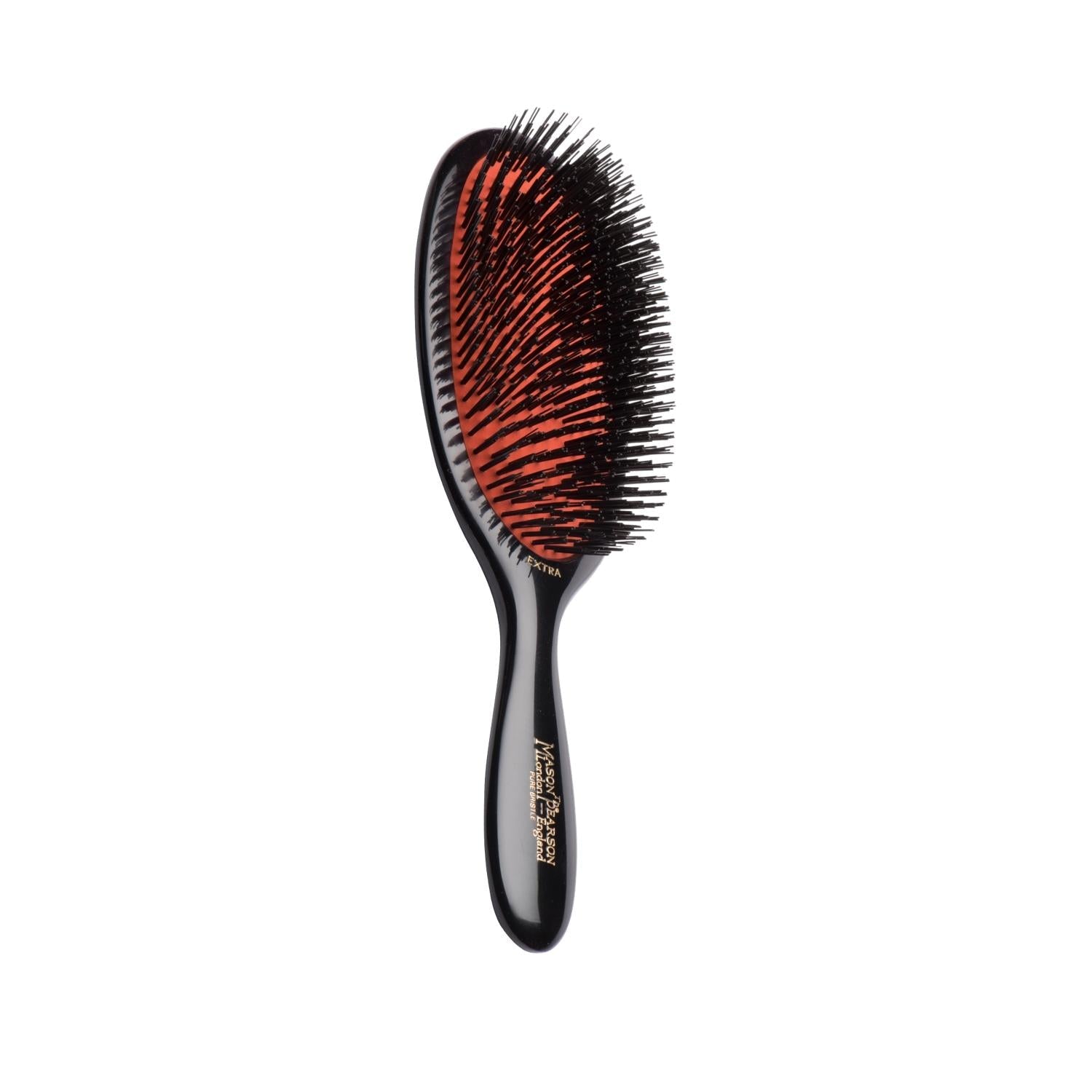 Mason Pearson Large Extra Boar Bristle Hair Brush for Gentle Detangling - Dark