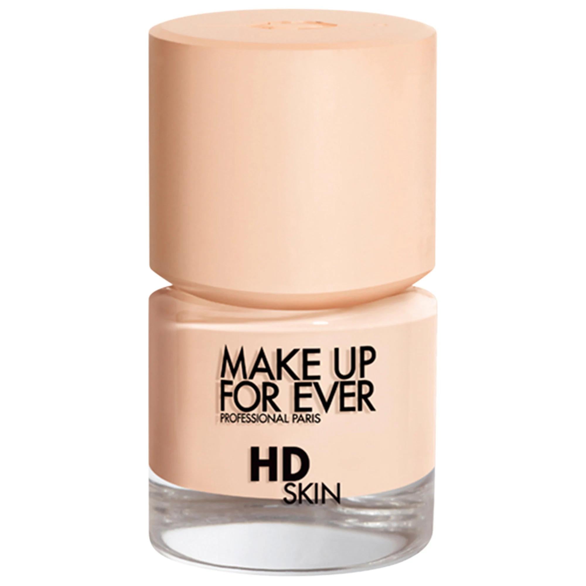 Mini HD Skin Undetectable Longwear Foundation by MAKE UP FOR EVER - Long-Lasting, Natural Finish, Non-Comedogenic & Waterproof