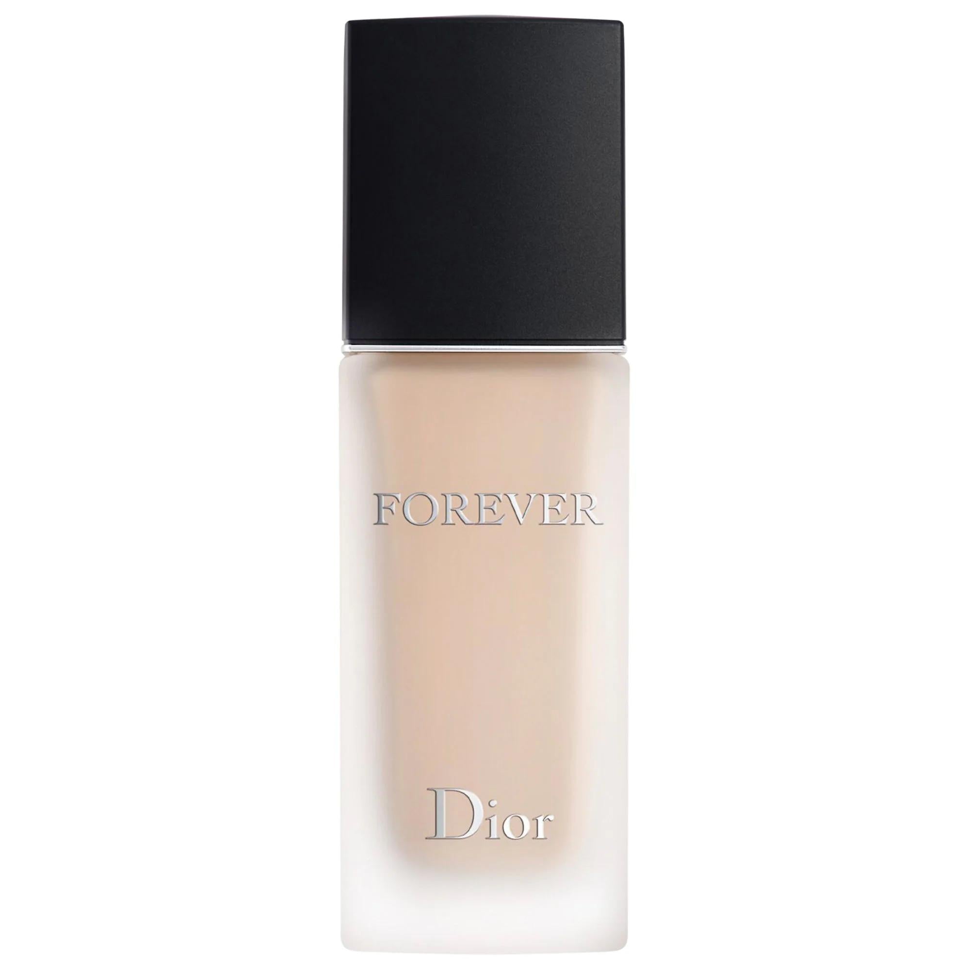 Dior Forever Matte Foundation SPF 15: 24H Transfer-Proof, Medium Coverage, Pore Minimizing, & Skincare Benefits