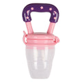 Sevi Bebe Silicone Baby Fruit Feeder & Teether: Safe Introduction to Fruit, Soothes Teething Pain - Pink, EN14372 Compliant
