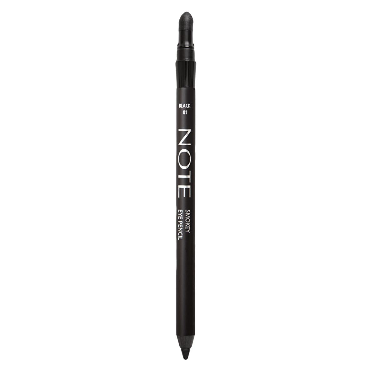 Note Smokey Eye Pencil - Intense Black, Long-Lasting, Waterproof Eye Pencil for Effortless Smoky Eyes & Sensitive Eyes