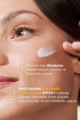 Bioderma SPF50+ Sunscreen: Ultra Fluid, Lightweight, Broad Spectrum Protection for All Skin Types - Daily Antioxidant Defense, Non-Greasy & Tintless