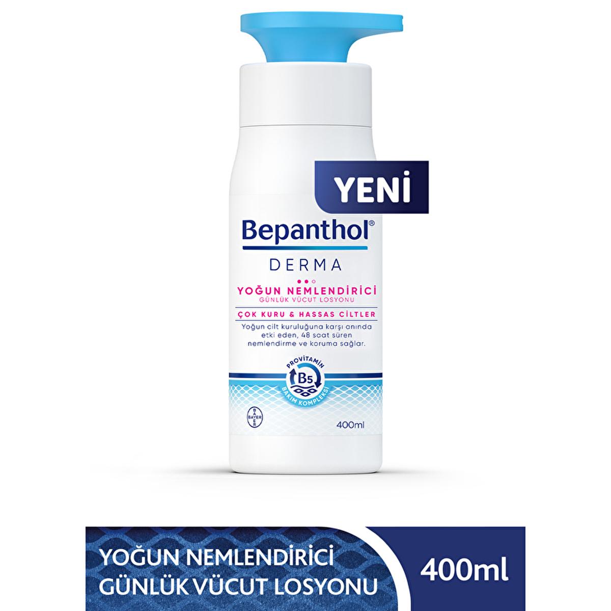 Bepanthol Derma: Intense Moisturizing Body Lotion for Dry, Sensitive Skin - 13.53 fl oz - Soothing Relief & Lasting Hydration