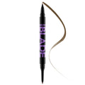 Brow Blade 2-in-1 Eyebrow Pen + Waterproof Pencil - Long-Lasting, Microblade Precision, Cruelty-Free