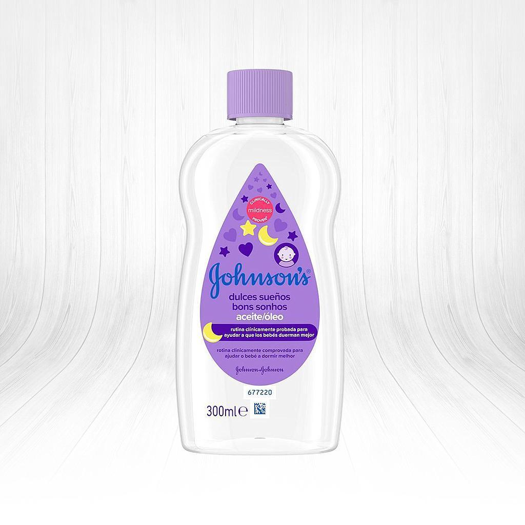 Johnson's Baby Oil Mildness Bed Time for Sensitive Skin, 10.14 fl oz - Gentle Infant Moisturizer