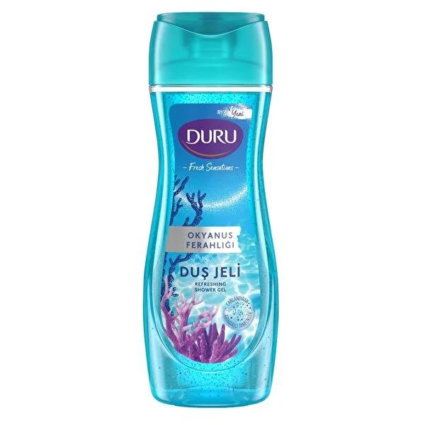 Duru Fresh Sensations Ocean Scent Shower Gel - Refreshing, Deep Cleansing, 650ml