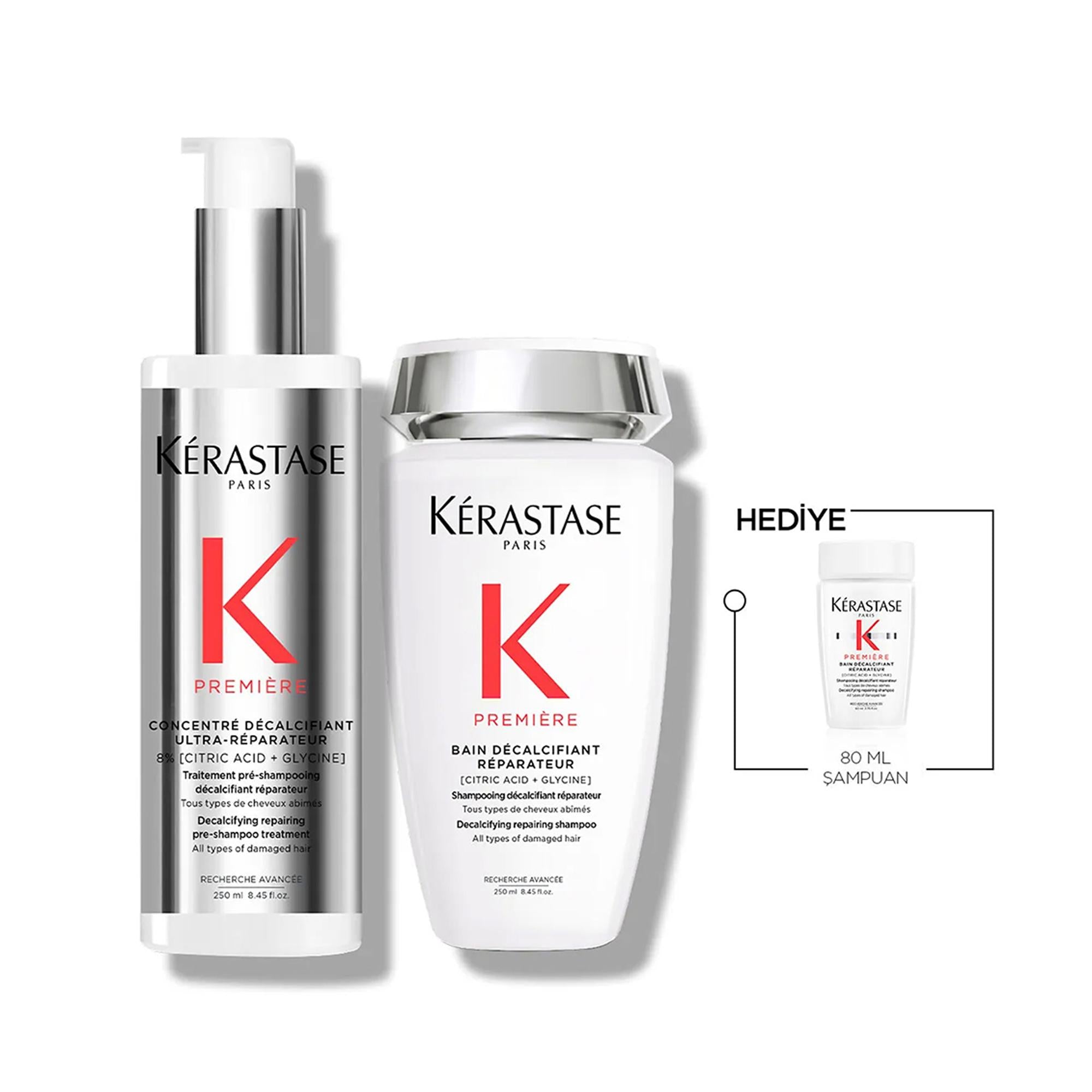 Kerastase Premiere Hair Repair Set for Damaged Hair - Luxury Nourishing Treatment Duo