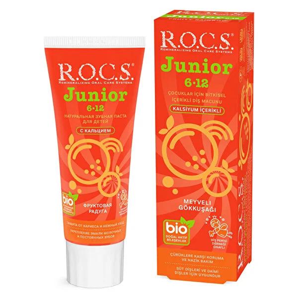 ROCS Junior Toothpaste - Fruity Rainbow Flavor | 60 ml