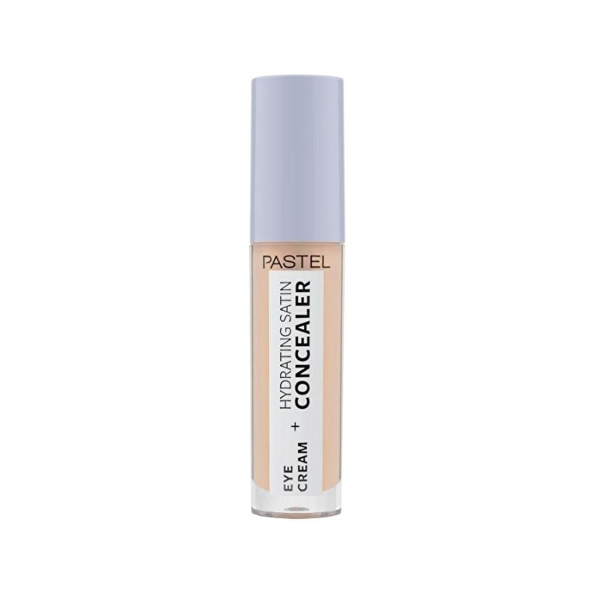 Pastel Makeup Eye Cream Concealer: Hydrating Satin Finish, Reduce Dark Circles, Brightening Under Eye Treatment - 61 Vanilla