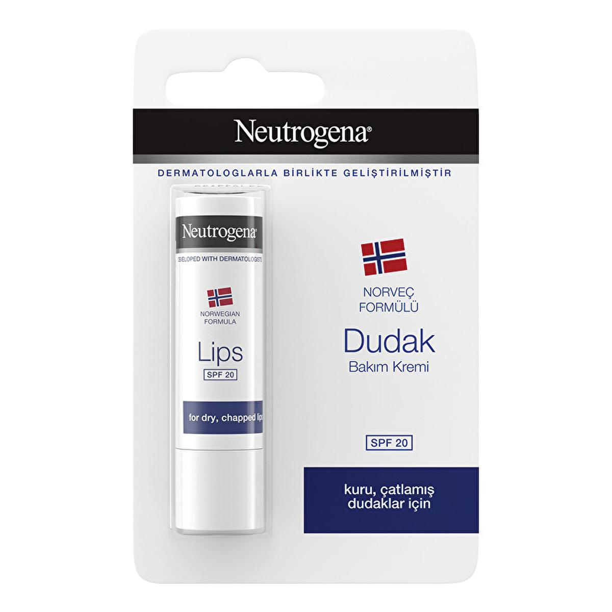 Neutrogena Lip Balm/Moisturizer with SPF 20 - Moisturizing Lip Care with Sun Protection