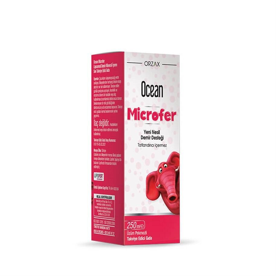 Orzaks Ocean Microfer Iron Supplement Syrup for Adults and Children - 8.45 fl oz Dietary Supplement
