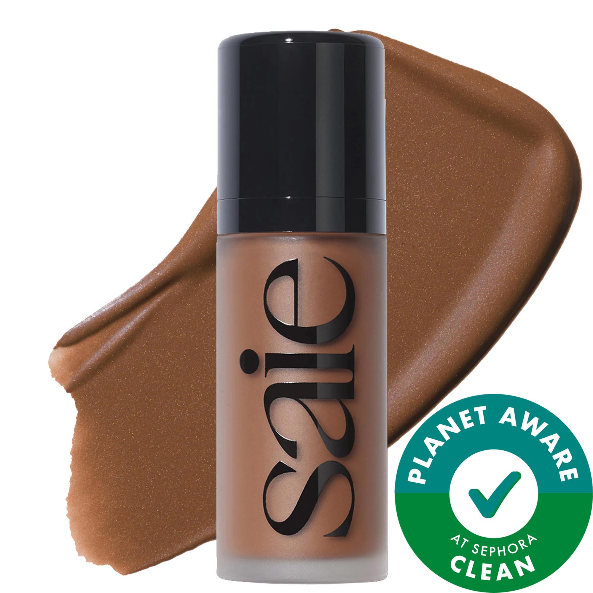 Dew Bronze Soft-Focus Sculpting Liquid Bronzer - Vegan, Cruelty-Free Makeup for Natural Finish